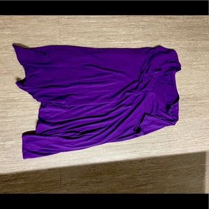 Purple tshirt dress